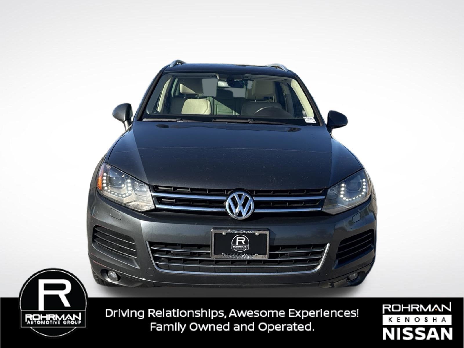 Used 2012 Volkswagen Touareg Lux with VIN WVGEK9BP1CD009524 for sale in Kenosha, WI