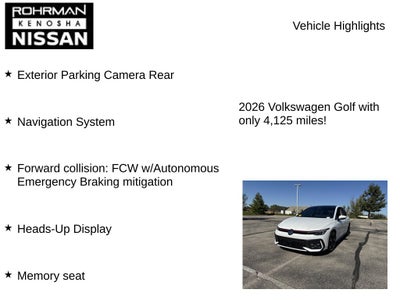 2026 Volkswagen Golf GTI Autobahn