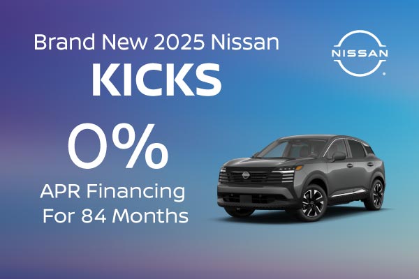 Brand New 2025 Nissan
KICKS