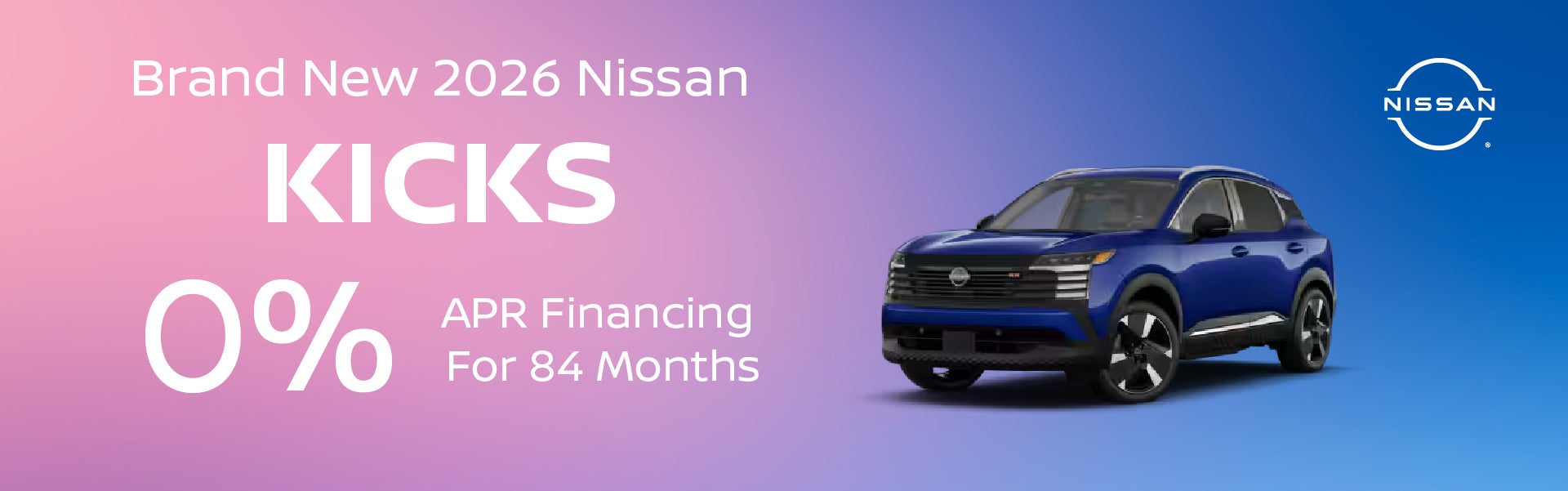 Brand New 2026 Nissan KICKS