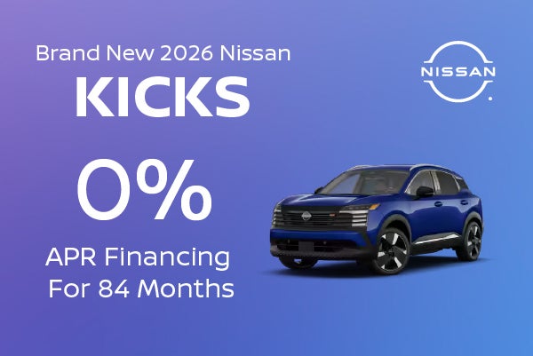 Brand New 2026 Nissan KICKS