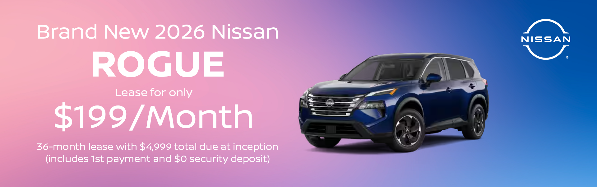 Brand New 2026 Nissan ROGUE 
