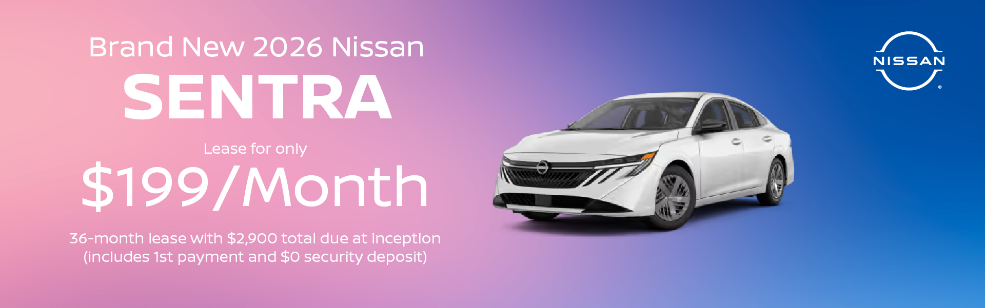 Brand New 2026 Nissan SENTRA 