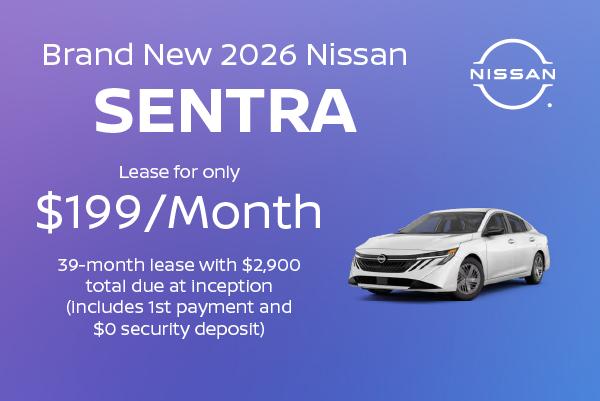Brand New 2026 Nissan SENTRA 