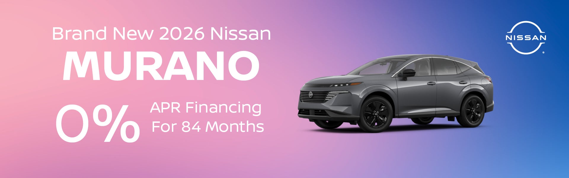 Brand New 2026 Nissan MURANO