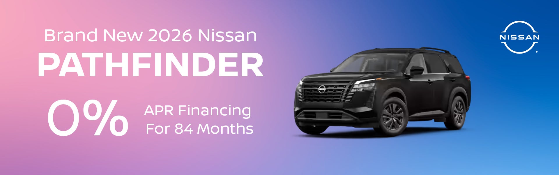 Brand New 2026 Nissan PATHFINDER
