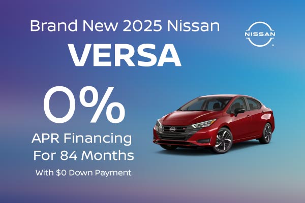 Brand New 2025 Nissan VERSA