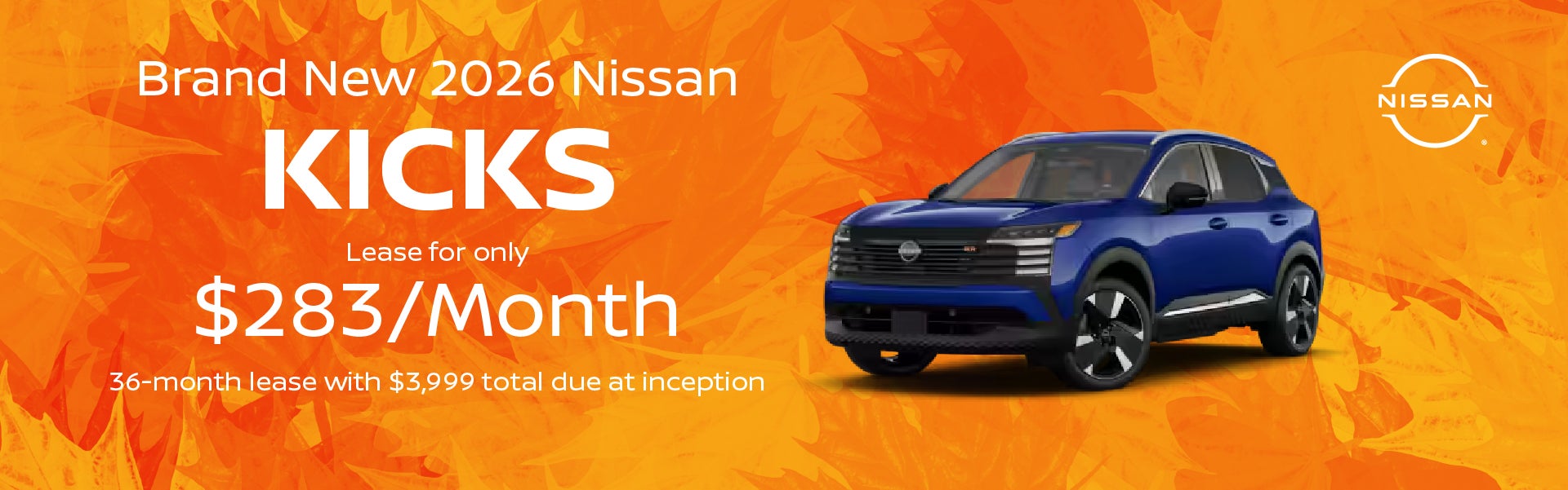 Brand New 2026 Nissan Kicks