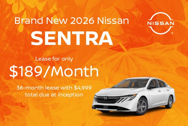 Brand New 2026 Nissan Sentra